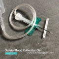 Safety Blood Collection Set with Holder Single Use